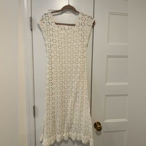 Crochet Anthropologie midi Dress